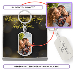 Customizable Photo Keychain