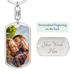 Customizable Photo Keychain