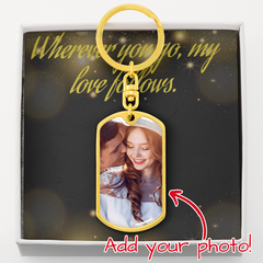 Customizable Photo Keychain