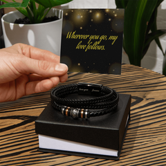 Forever Love men's bracelet