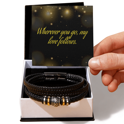 Forever Love men's bracelet