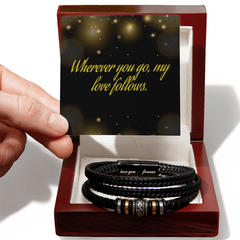 Forever Love men's bracelet