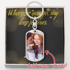 Customizable Photo Keychain