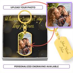 Customizable Photo Keychain
